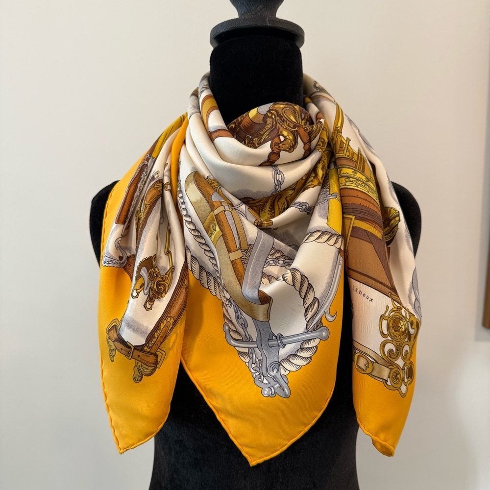 Hermès Nautical Themed Silk Scarf - Picture 9 of 15